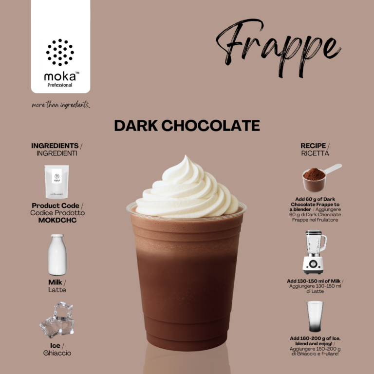 Dark Chocolate Frappe Mix